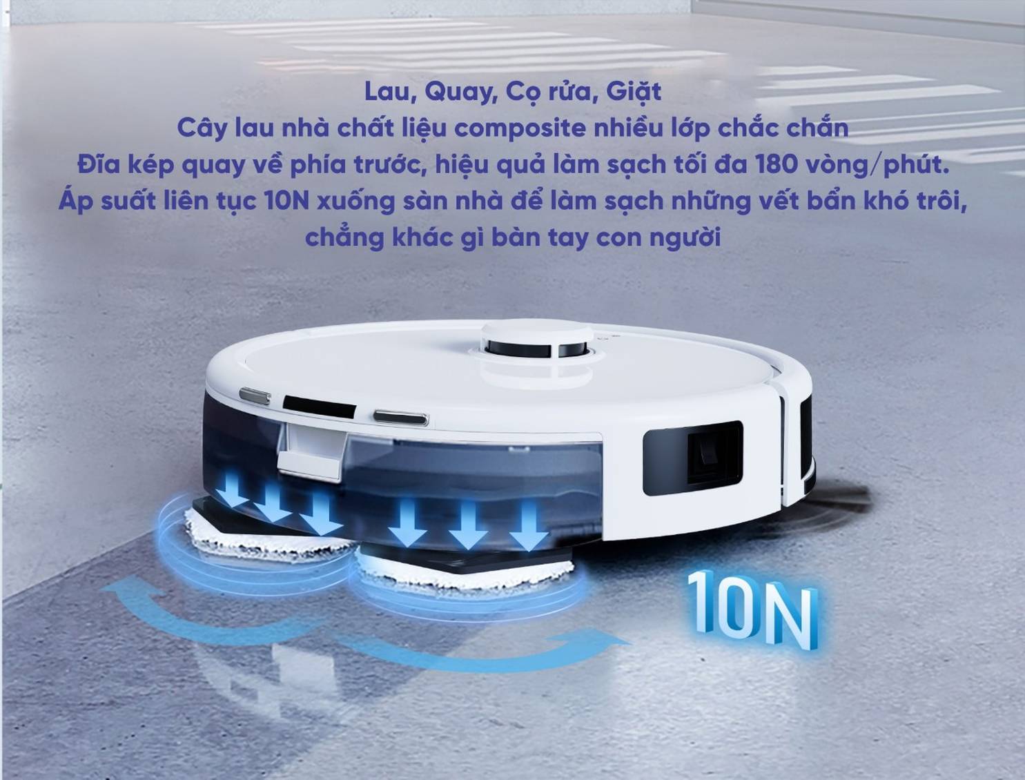 Robot hút bụi Hubert HBS-79 /Chi tiết sản phẩm 5